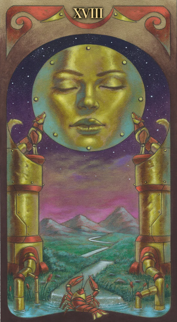 Steampunk Art Nouveau Tarot Cards